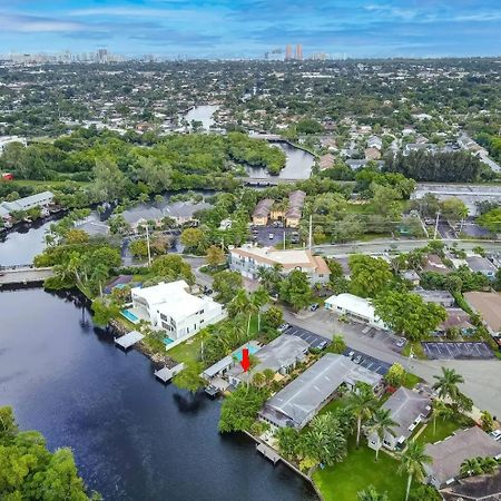 Ferienwohnung Waterfront Deck Pool Kayak Fort Lauderdale Exterior foto