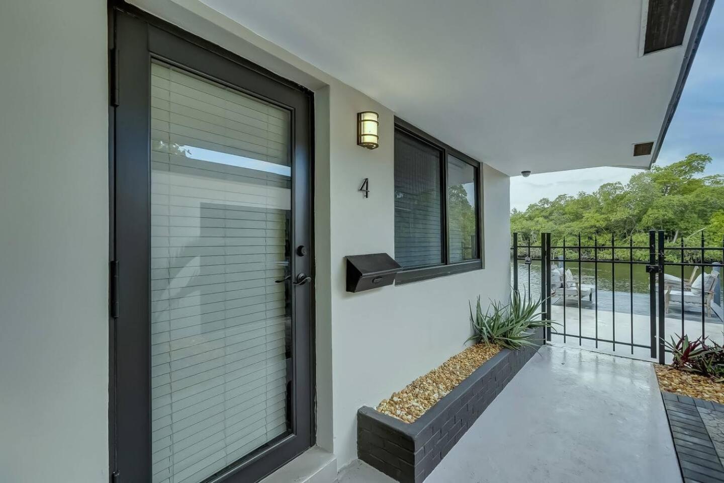 Ferienwohnung Waterfront Deck Pool Kayak Fort Lauderdale Exterior foto