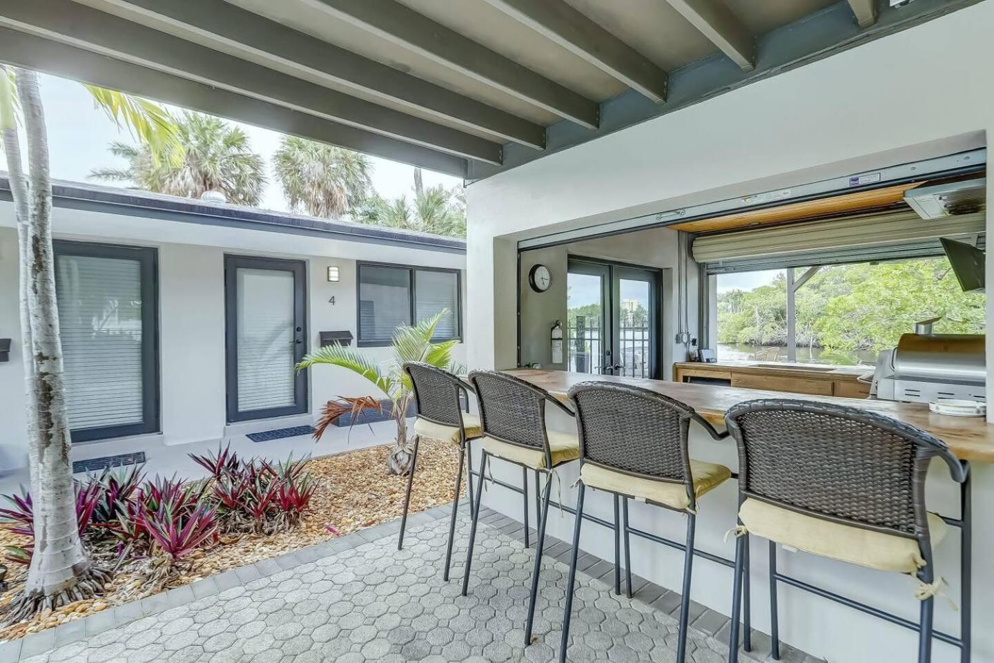 Ferienwohnung Waterfront Deck Pool Kayak Fort Lauderdale Exterior foto